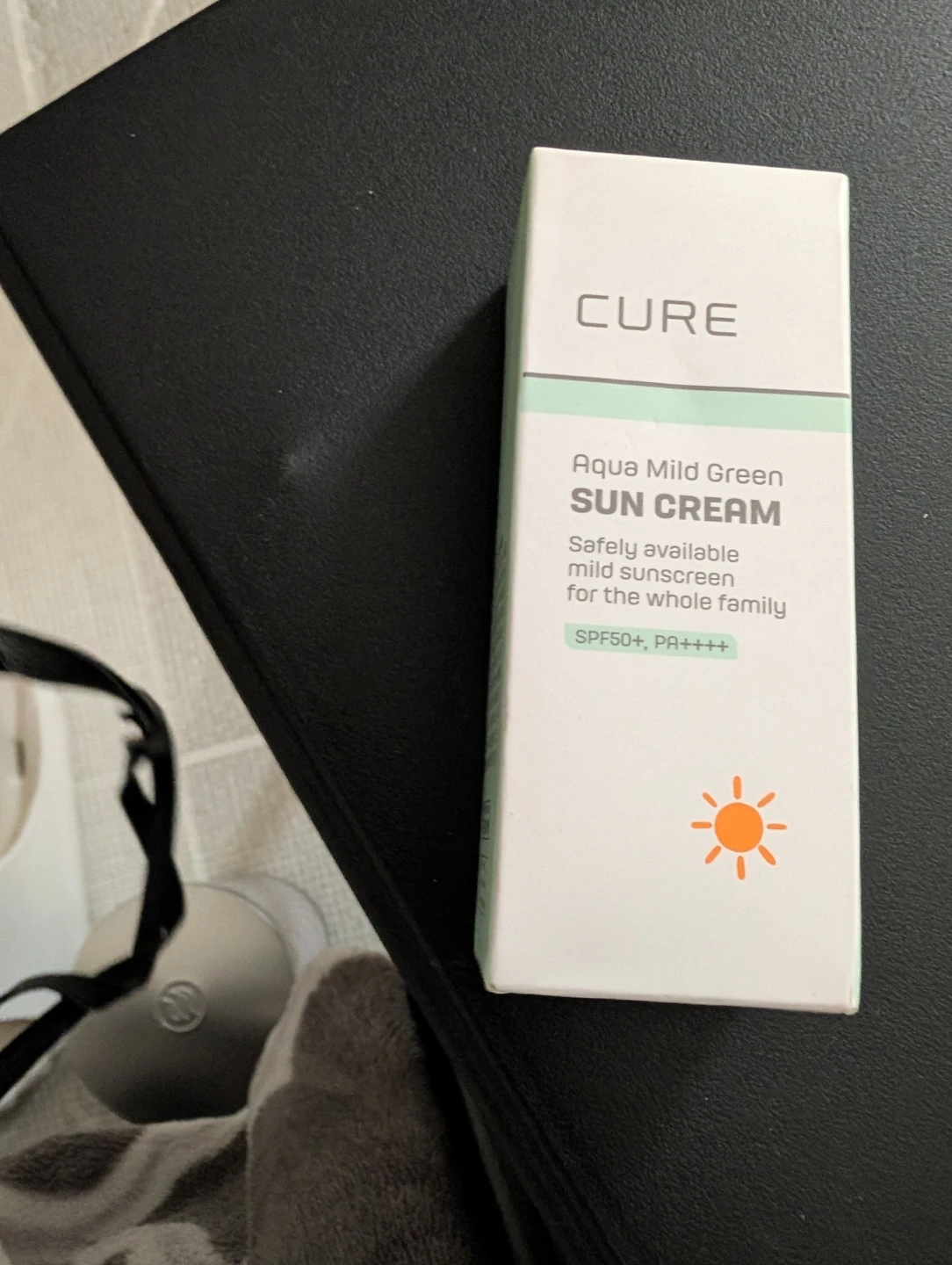 CURE Aqua Mild Green Sun Cream SPF50+ PA++++🥕 - photo 3