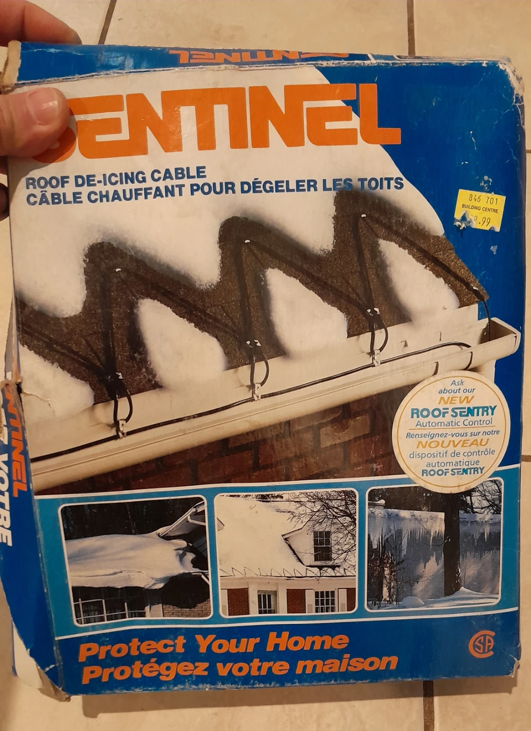Sentinel Roof De-Icing Cable