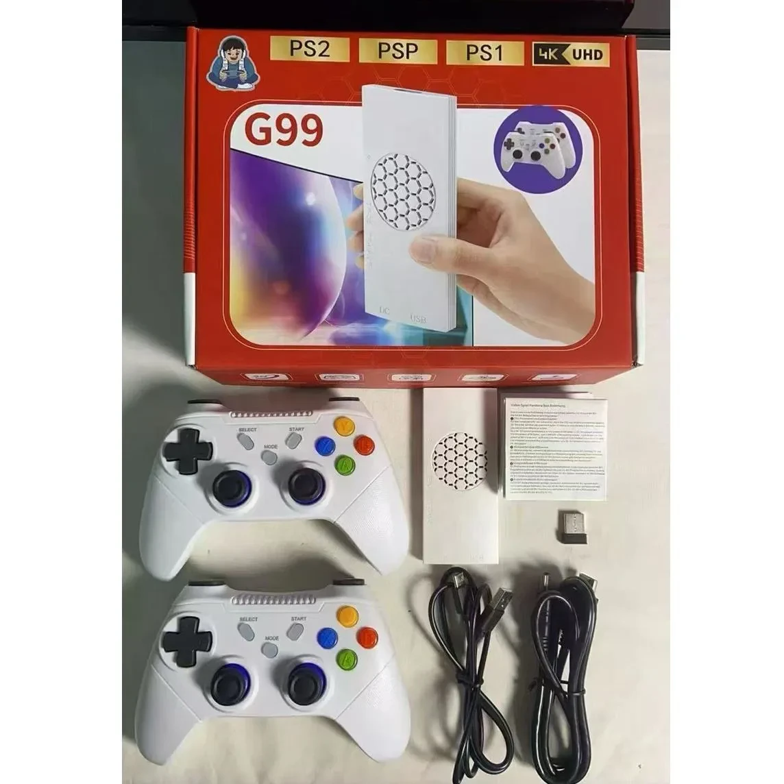 G99 Video Game Console with 2 Controllers - photo 4