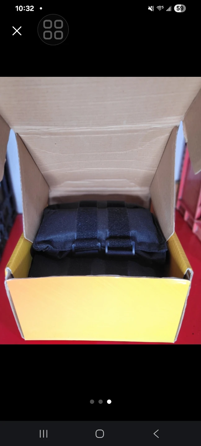 CAP 20 lb Pair Adjustable Ankle Weights 🥕 - photo 2