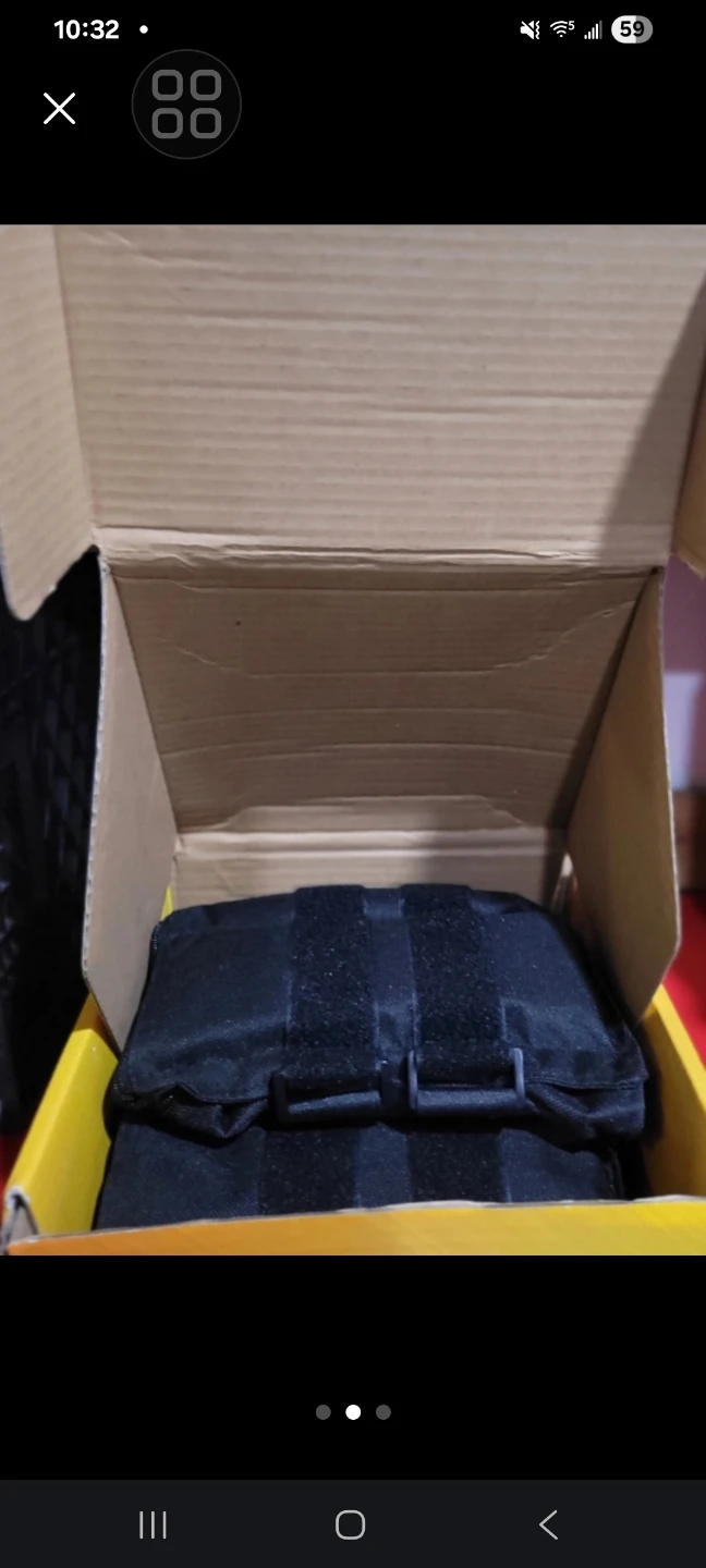 CAP 20 lb Pair Adjustable Ankle Weights 🥕 - photo 3