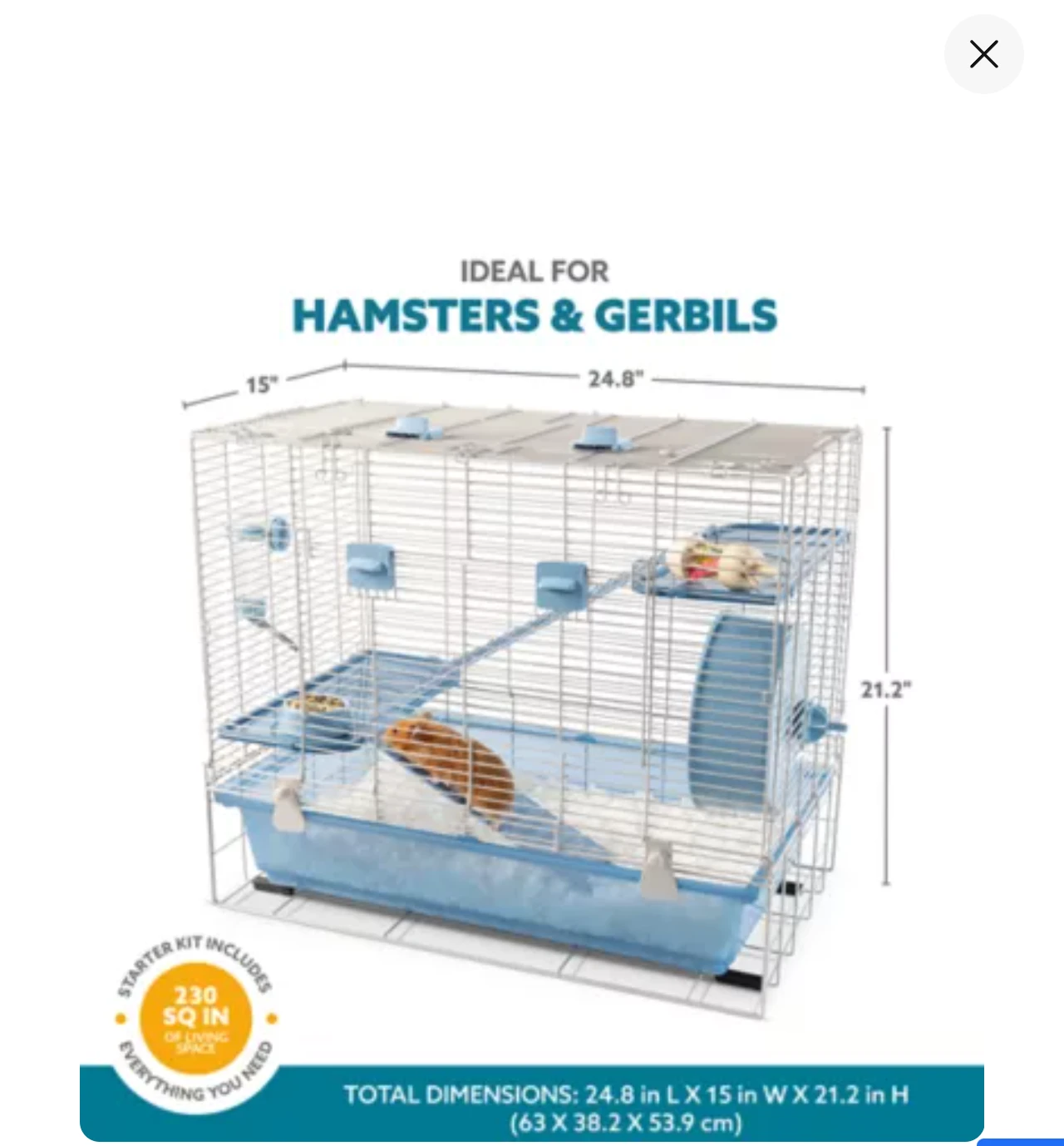 Hamster and Gerbil Cage - photo 2