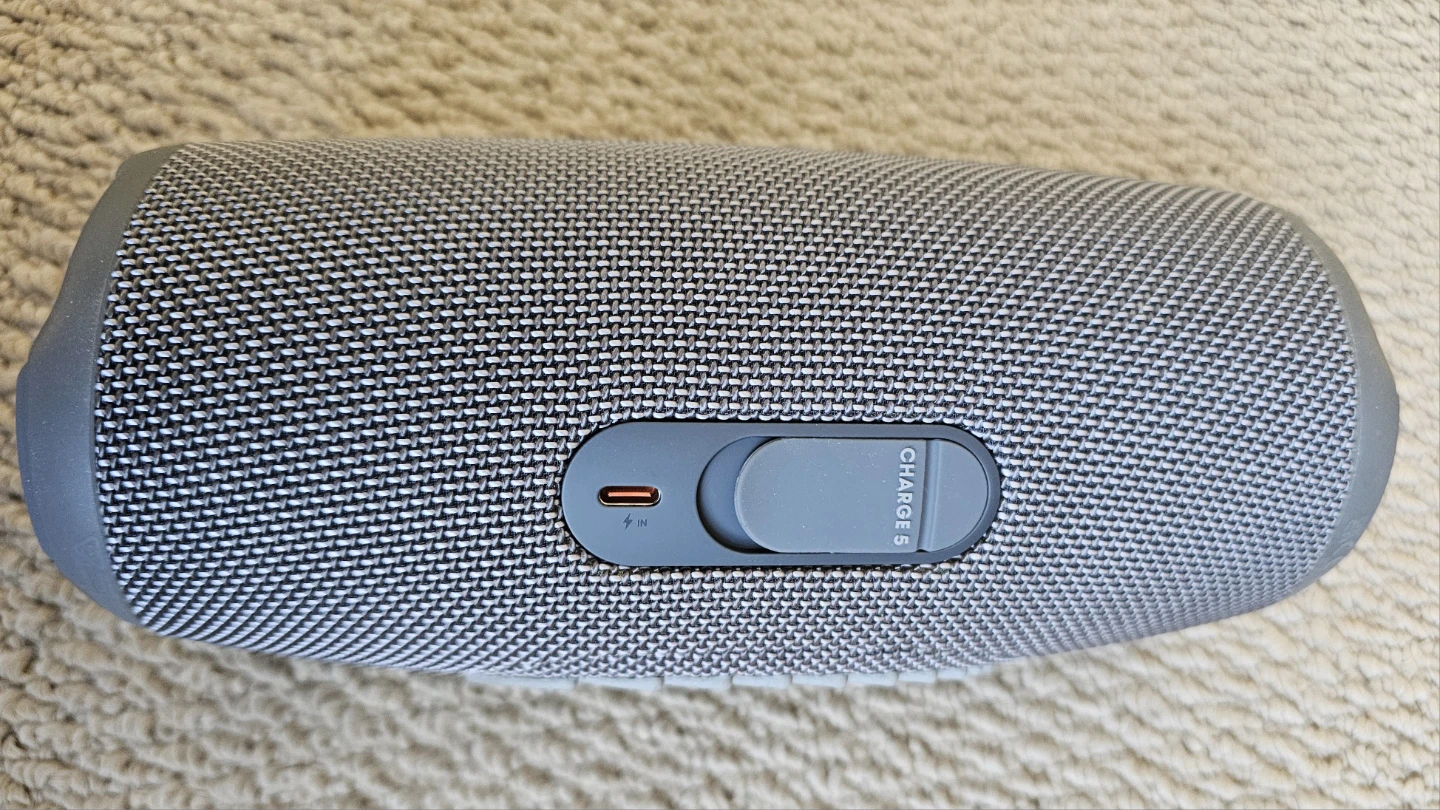 JBL Charge 5 Portable Waterproof Bluetooth Speaker - Grey - photo 3