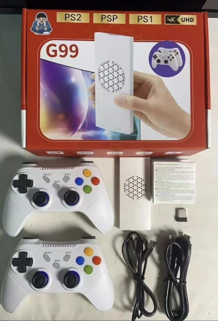 G99 Video Game Console with 2 Controllers - photo 3