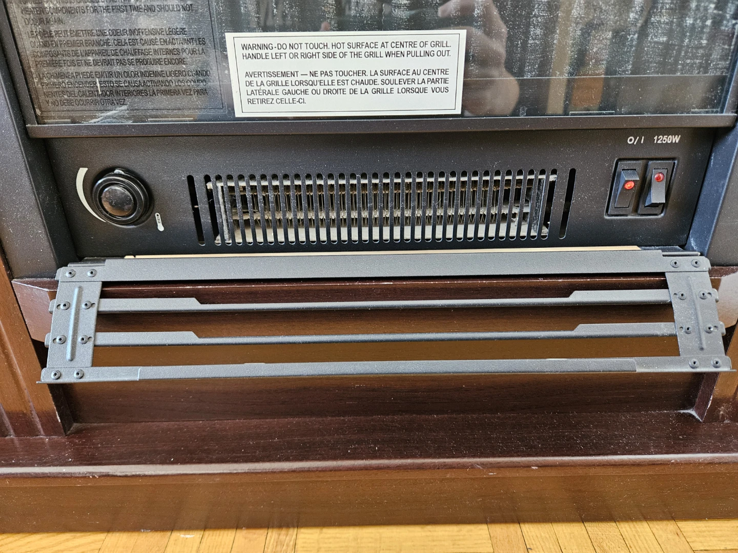 Electric Fireplace Heater 120V 60Hz 1250W - photo 3