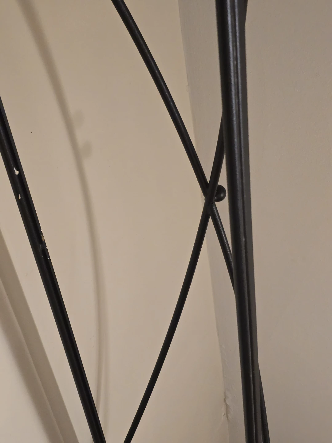 Black Metal and Glass Shelf Unit - photo 4
