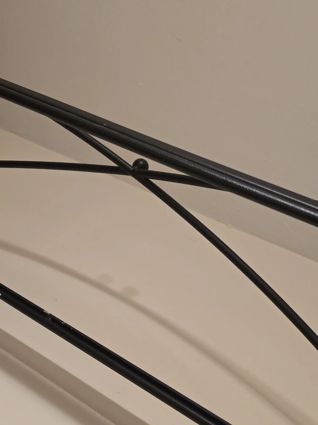 Black Metal and Glass Shelf Unit - photo 5