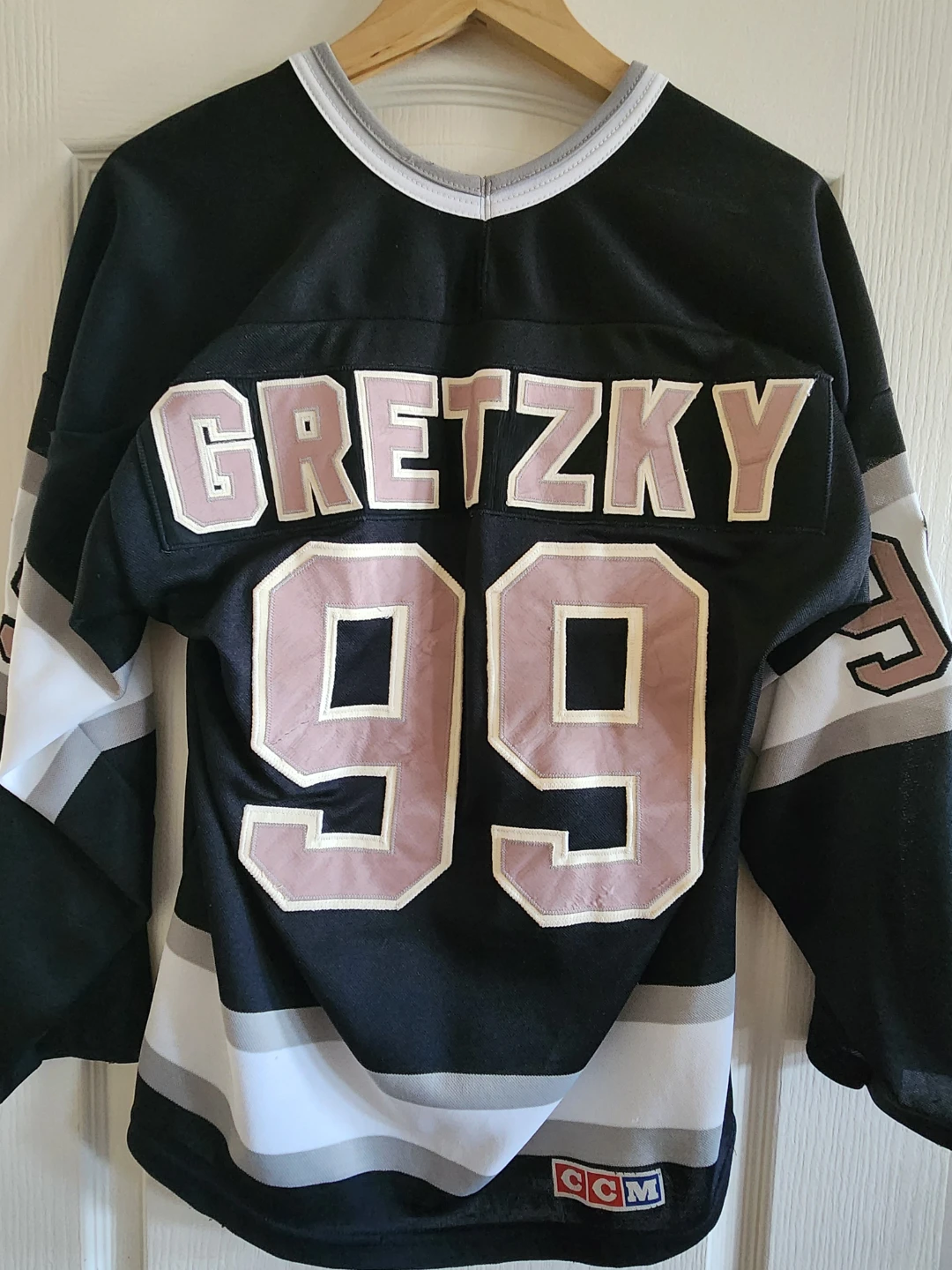 Los Angeles Kings Gretzky 99 Hockey Jersey - photo 2
