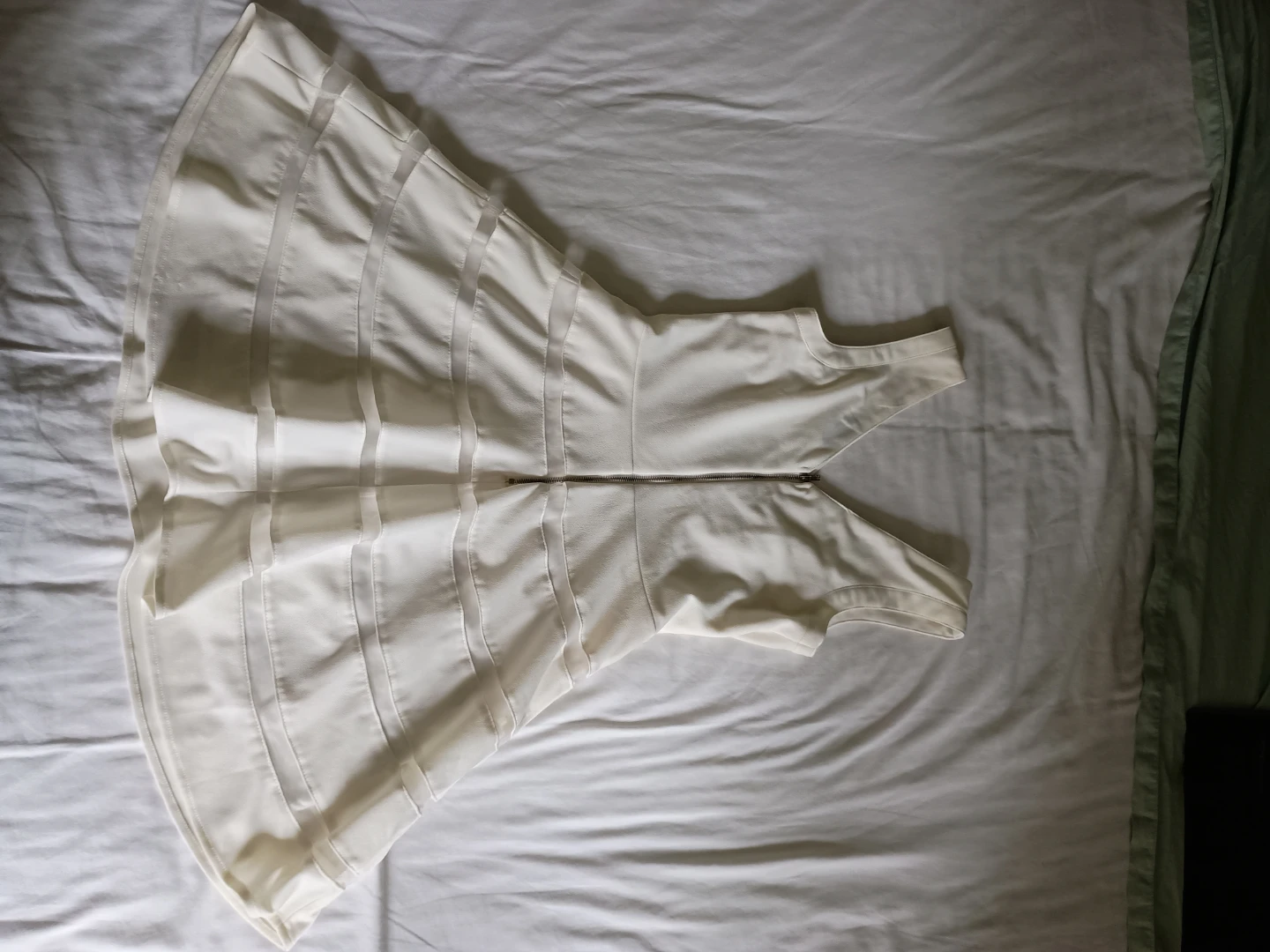 White A-line dress - photo 2