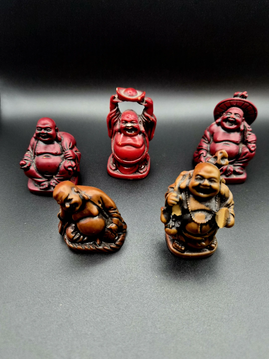 🏆 Miniature Laughing Lucky Buddhas