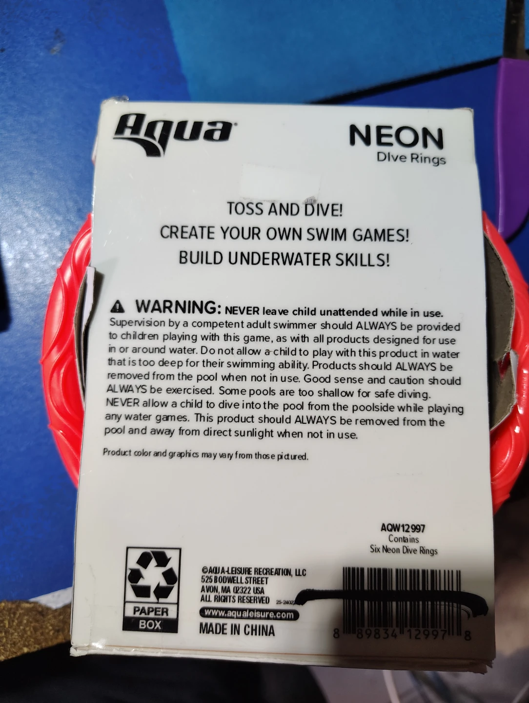 Aqua NEON Dive Rings - photo 2