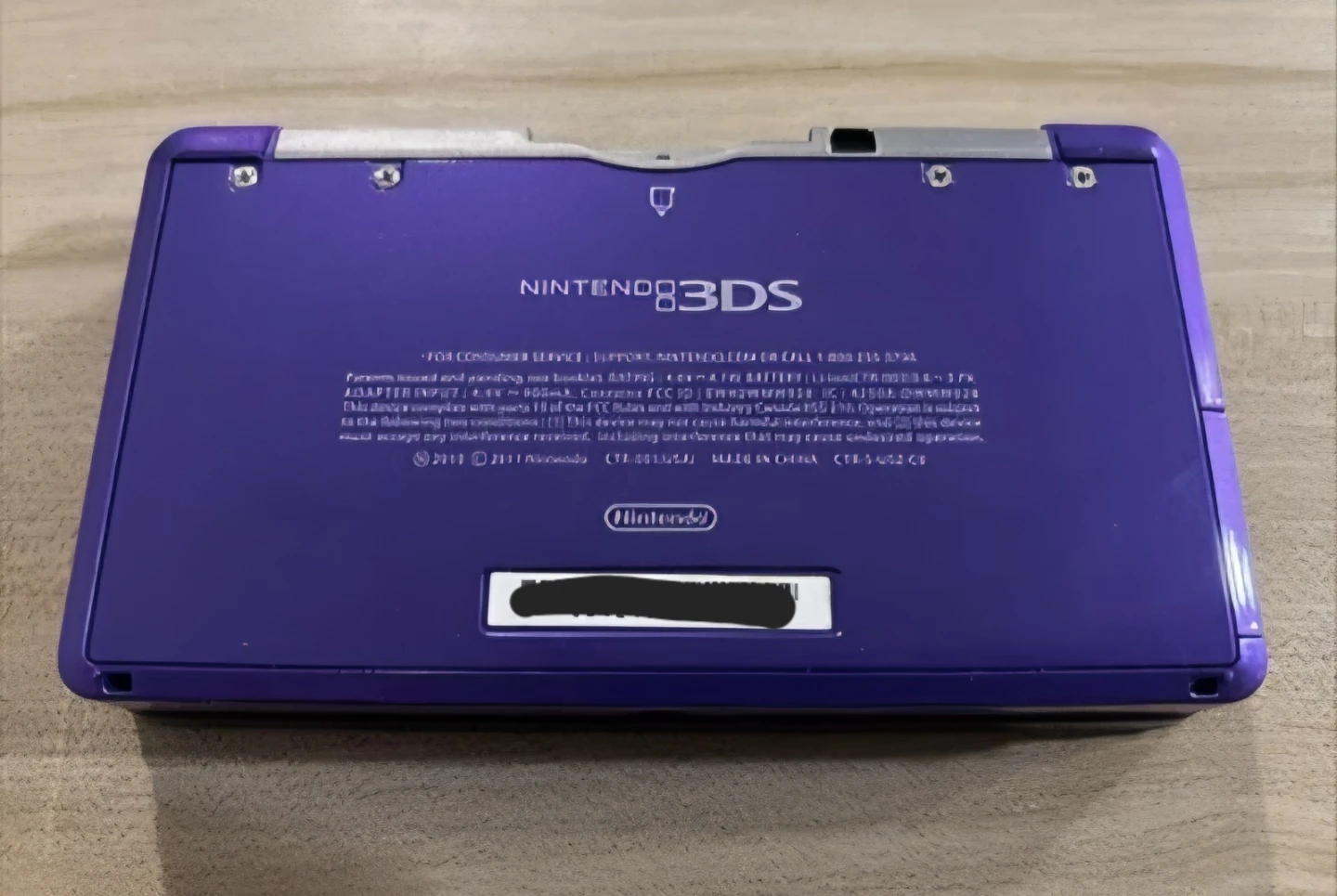 (Modded) Nintendo 3DS - Purple - photo 3