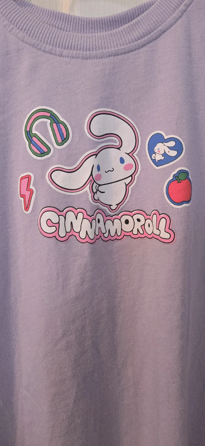Zara 8-9 yrs.Purple Cinnamoroll Graphic T-Shirt.