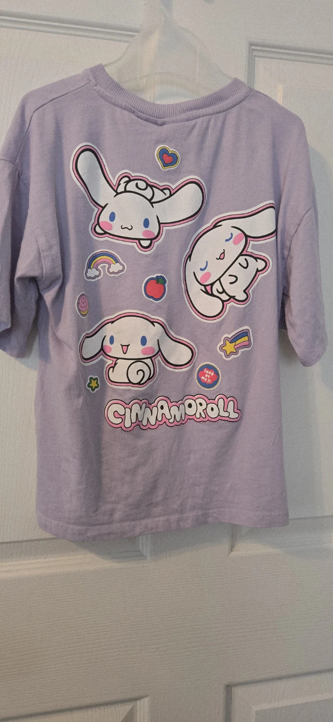 Zara 8-9 yrs.Purple Cinnamoroll Graphic T-Shirt. - photo 4