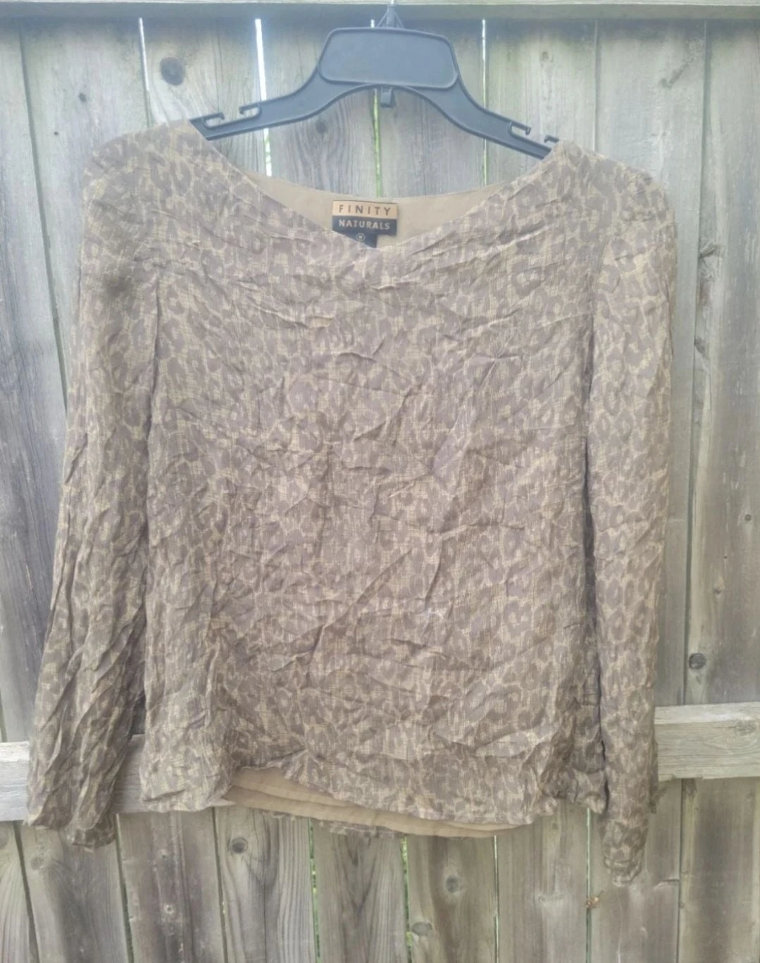 Finity Naturals Leopard Print Top and Pants Set - photo 4