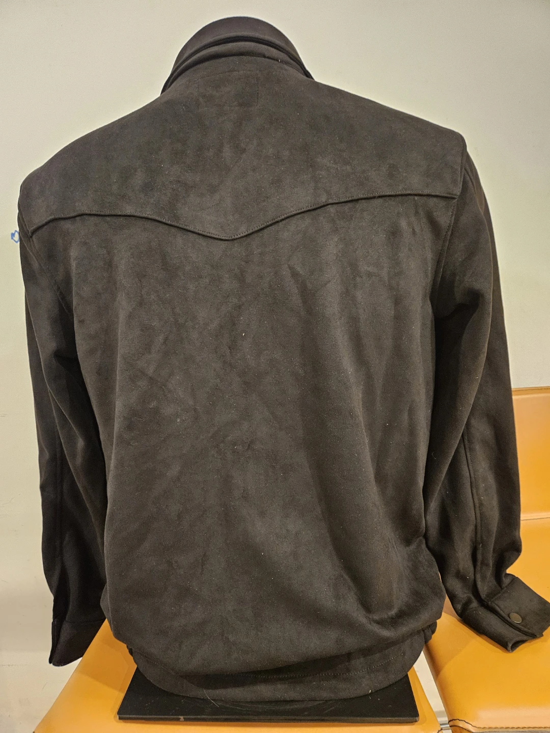 Outlander by Craft+Flow Black Suede-Like Jacket - Size Medium - photo 4