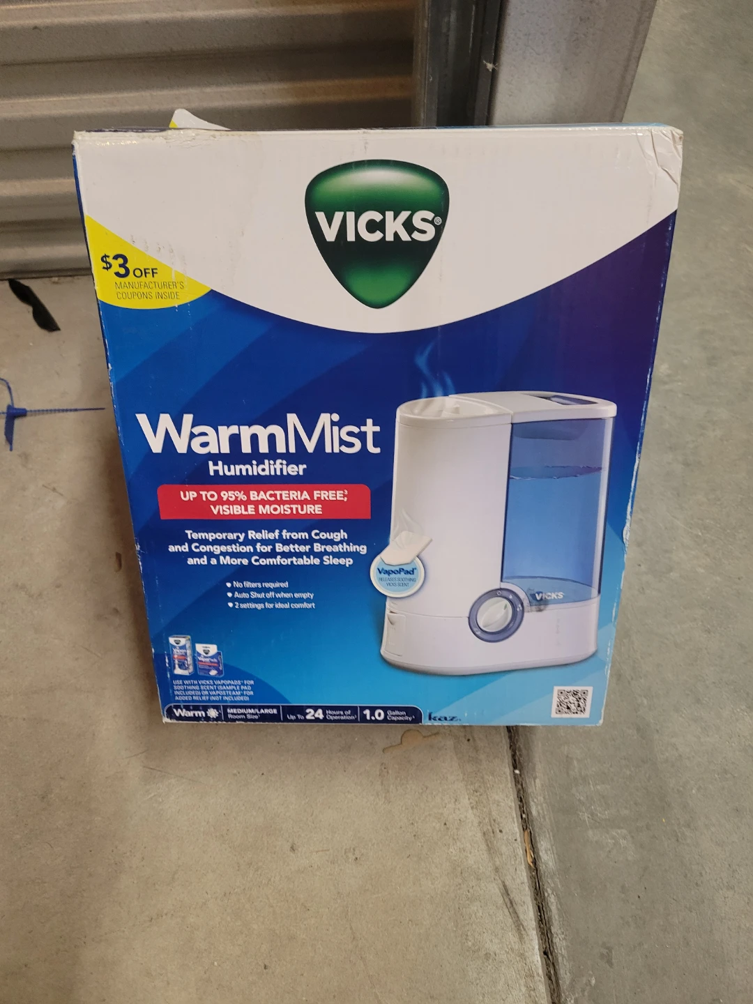 Vicks Warm Mist Humidifier