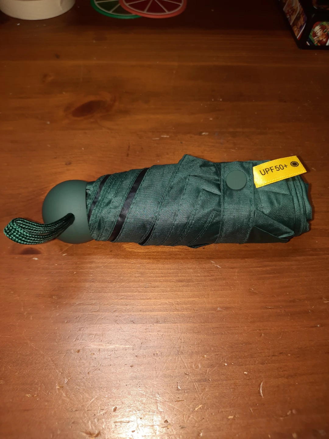Green Compact Umbrella UPF 50+