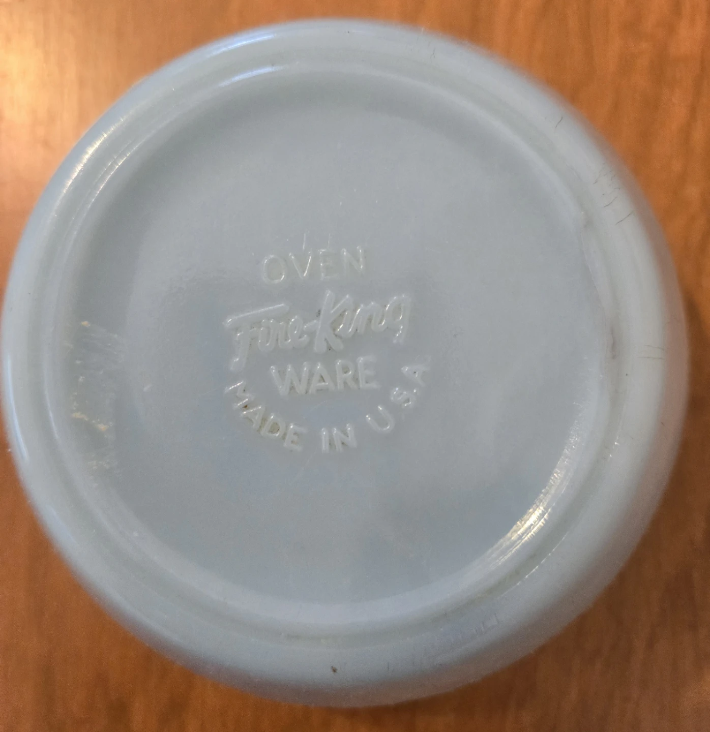 Fire-King Oven Ware Light Blue Bowl - photo 2