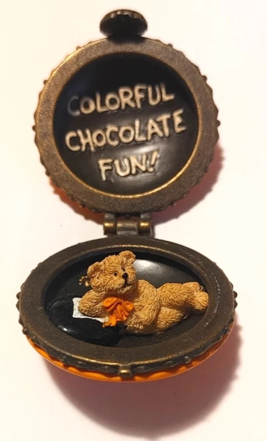 M&M's "Colorful Chocolate Fun!" Trinket Box with Teddy Bear - photo 5