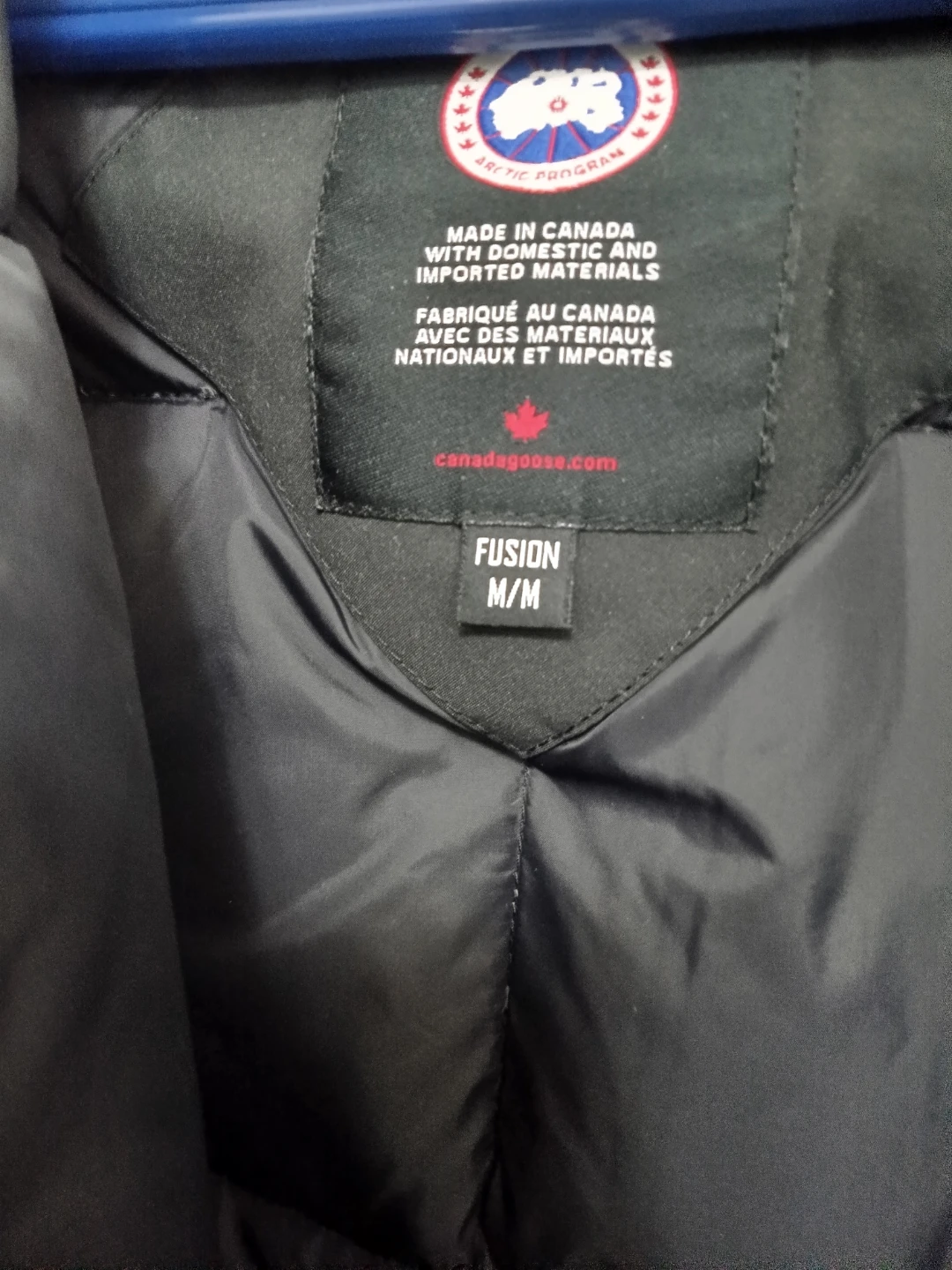 Canada Goose Fusion Parka - Black - Size M - photo 3