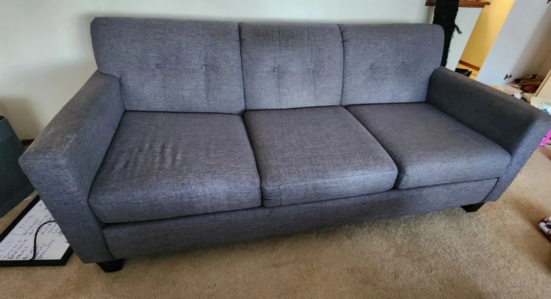 Thick Grey Sofa