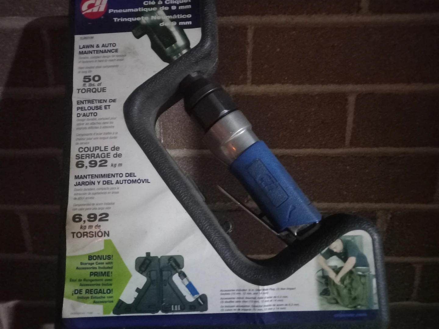 CH 9mm Pneumatic Ratchet