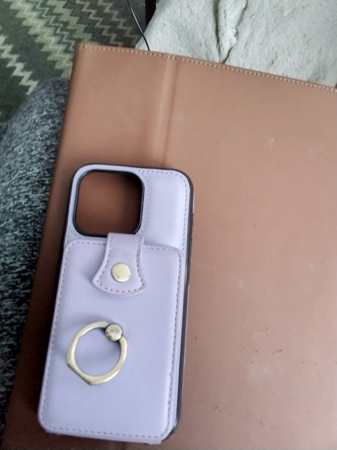 iPhone 15 Pro Case with Card Holder and Ring Stand - photo 2