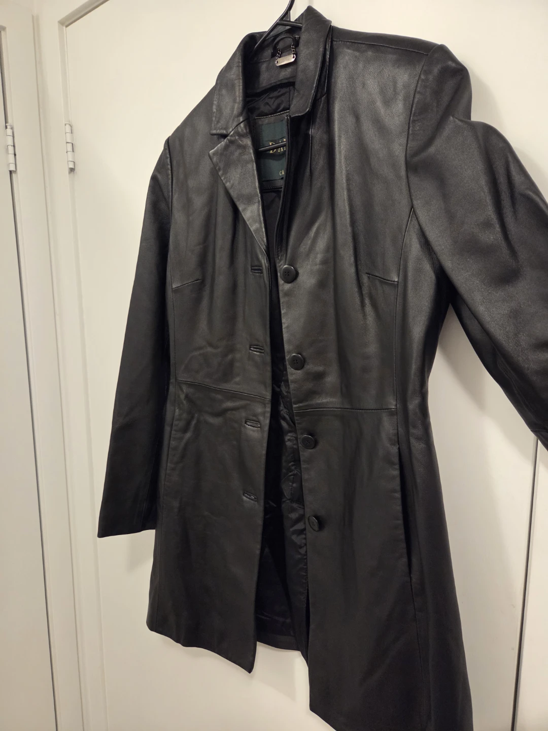 DANIERE Canada Black Leather Jacket - photo 2