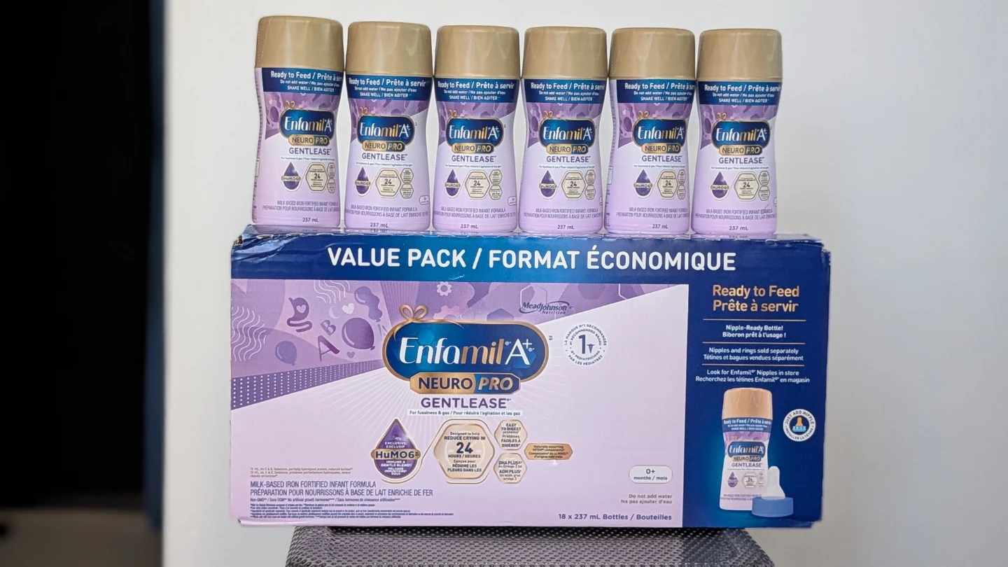 24 bottles - Enfamil A+ Neuropro Gentlease. Ready feed.