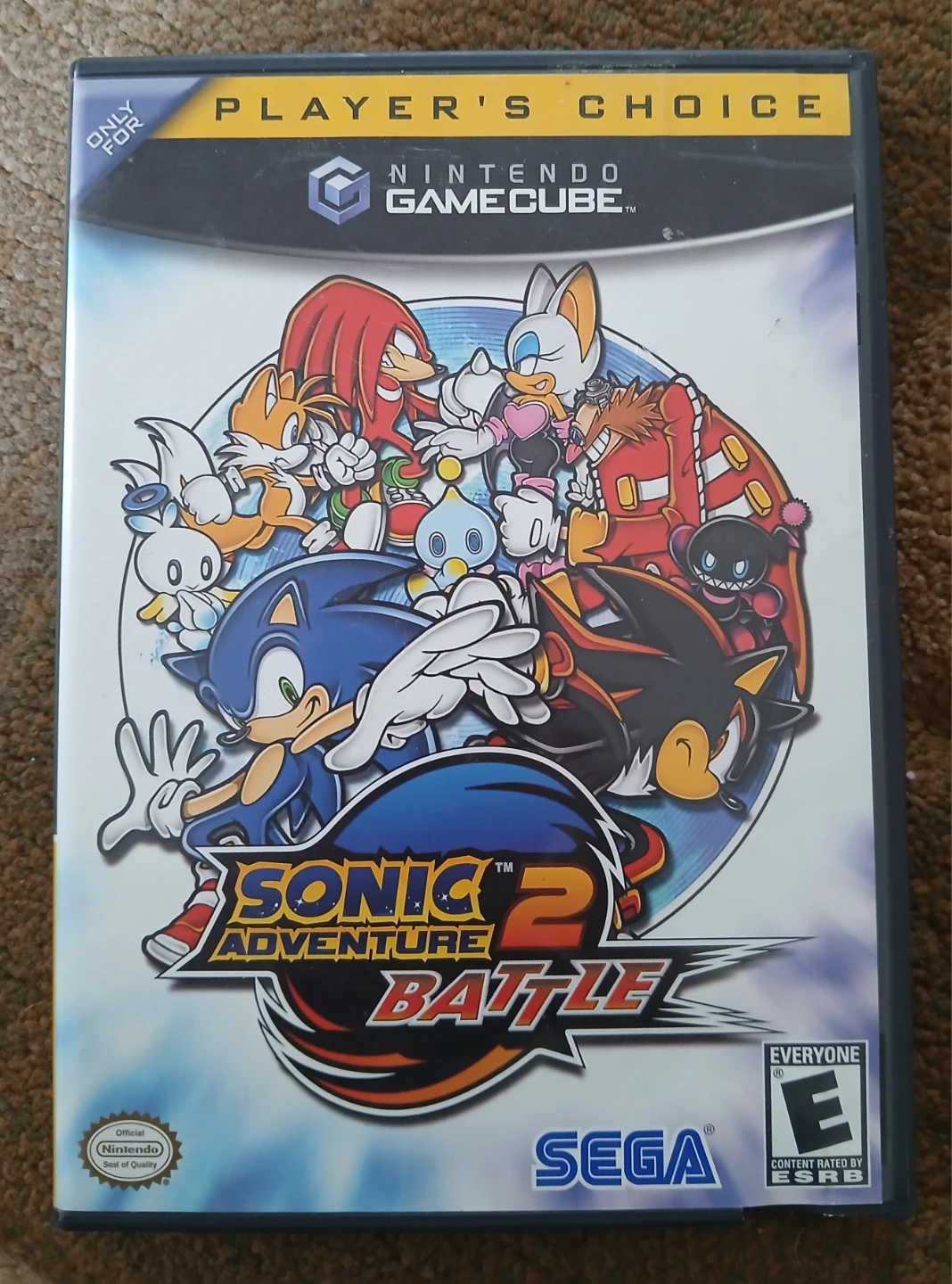 Sonic Adventure 2 Battle Nintendo GameCube