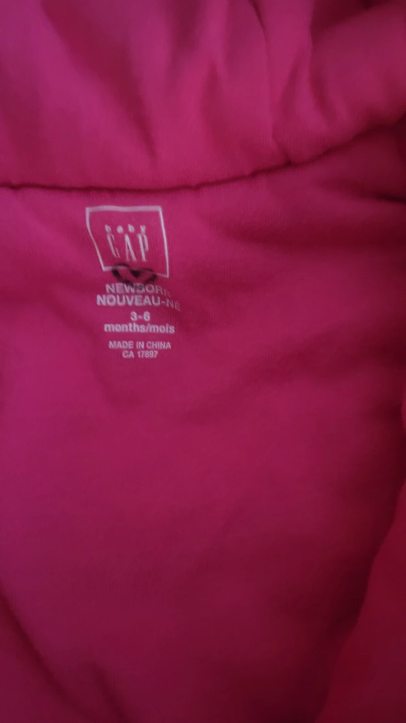 🏆Gap Baby Pink & Light Pink Striped Hooded Bunting Suit - photo 5
