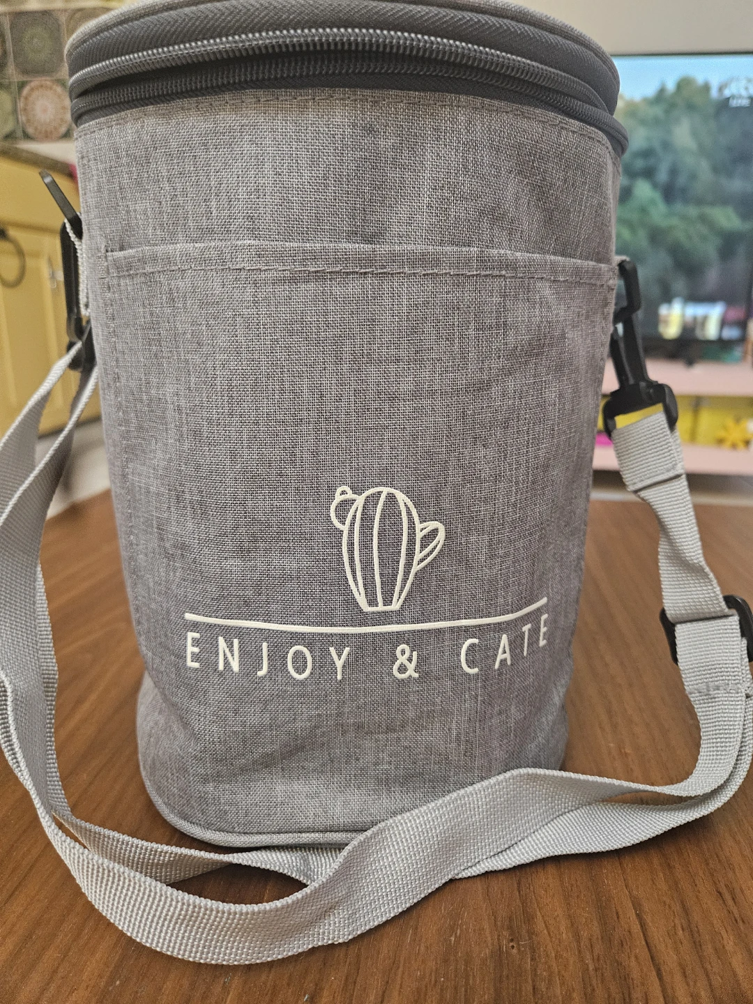 Stacking Lunch Box Food Thermos with Insulated Bag - photo 3