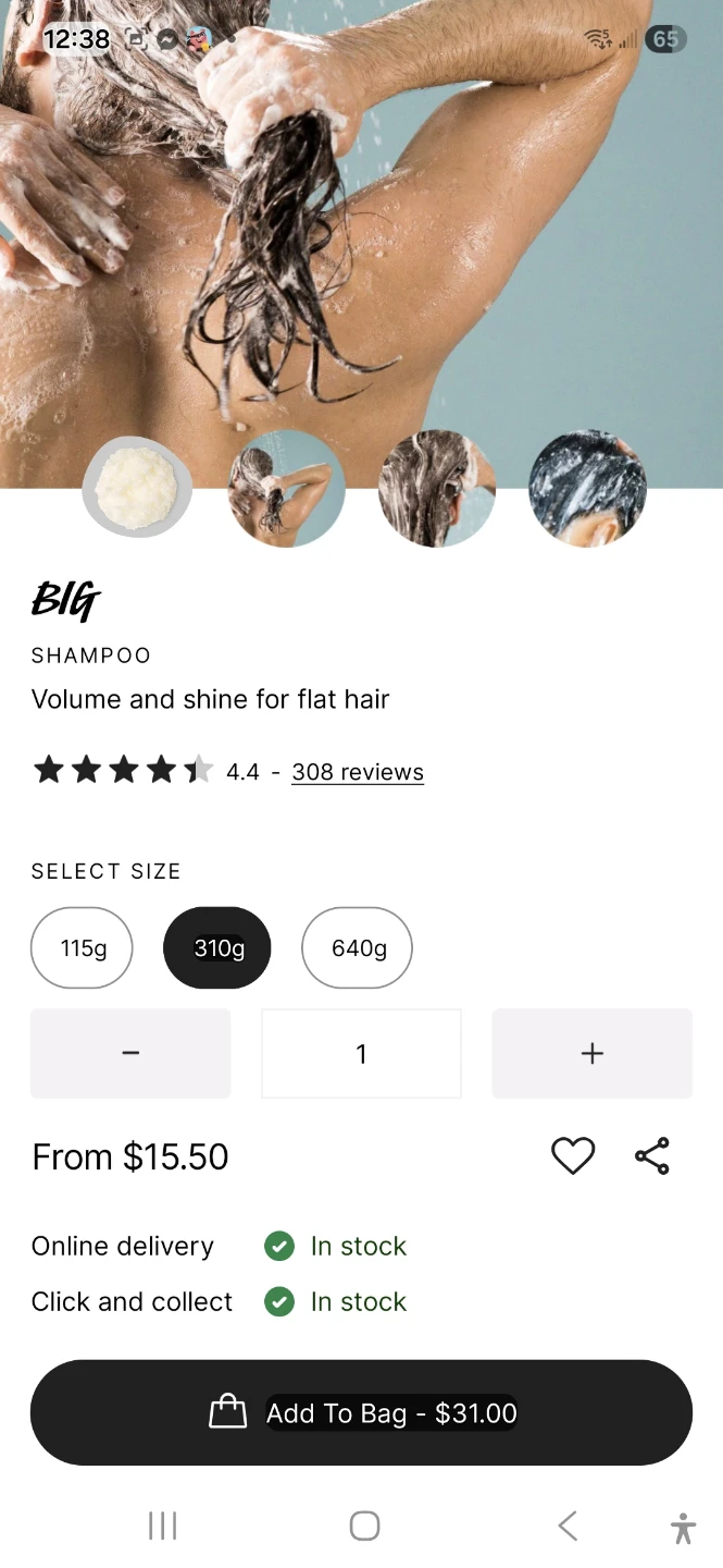 Lush BIG Shampoo