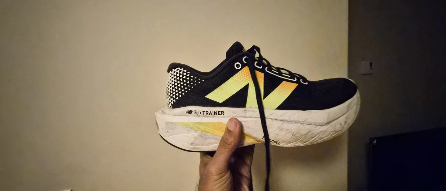 New Balance FuelCell TC Trainer Running Shoes - Black/Yellow - photo 2