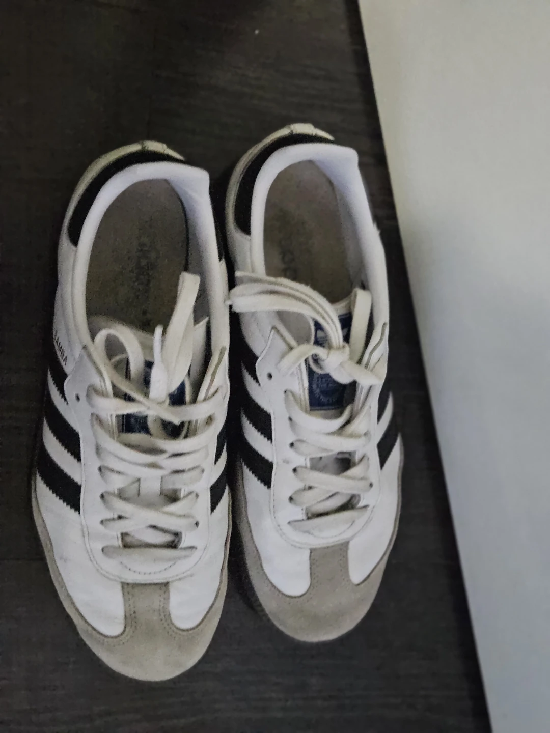 Adidas Samba Sneakers - White/Black