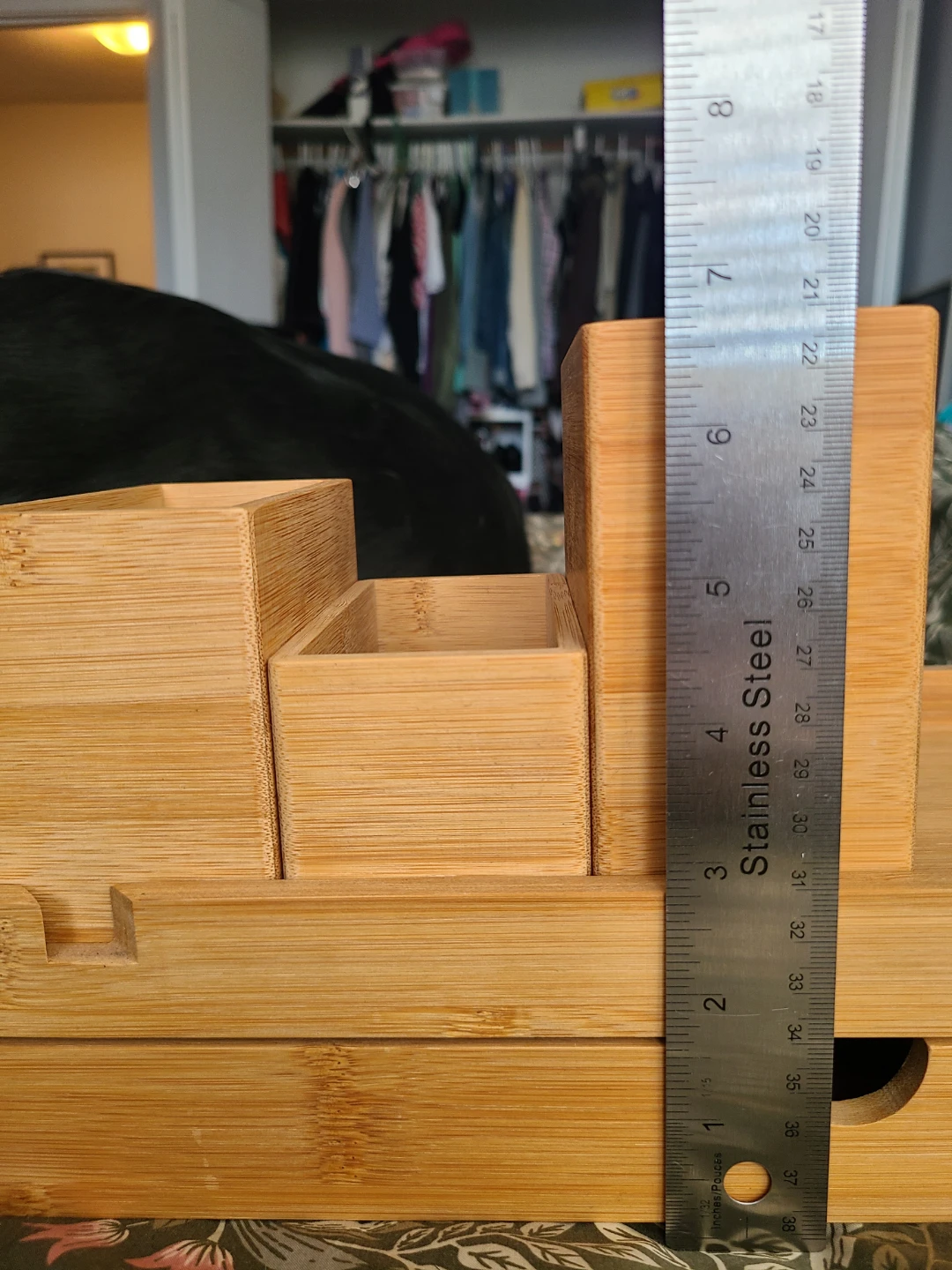 Bamboo Desk Organizer with Drawer 🥕 - photo 5