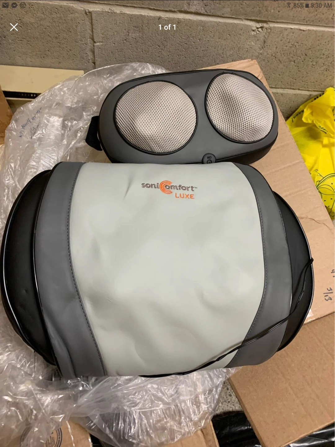 SoniComfort LUXE Massage Pillow