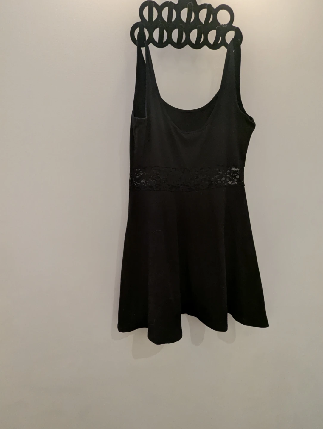 FREE Black A-Line Dress with Lace Waist Forever 21 - photo 2