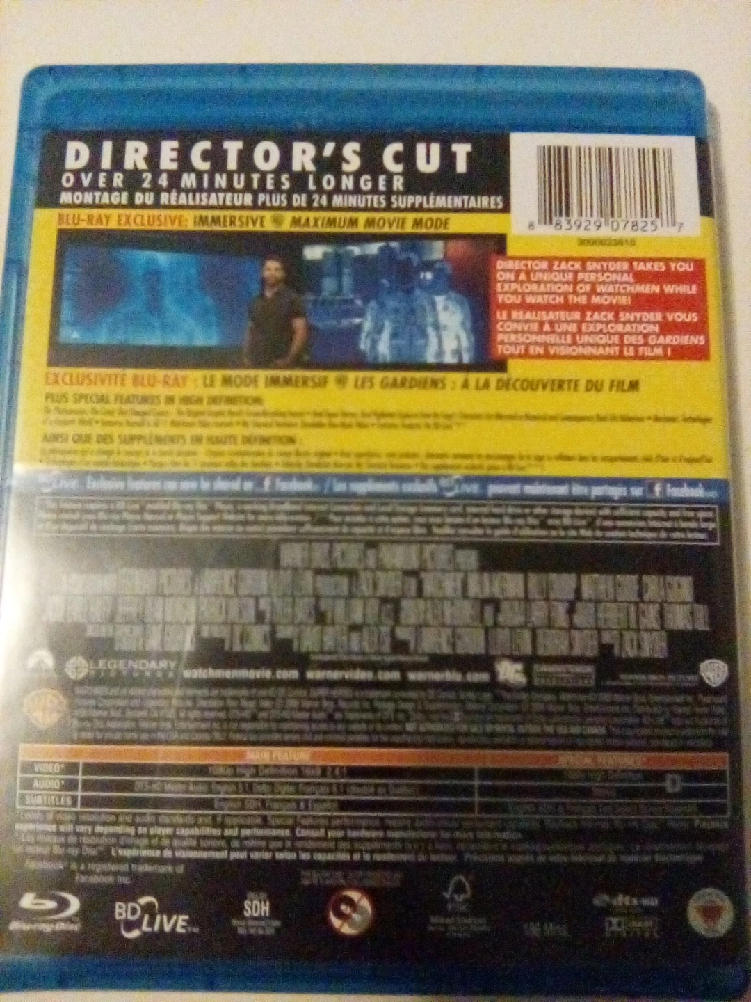 Watchmen Director's Cut Blu-ray - photo 2