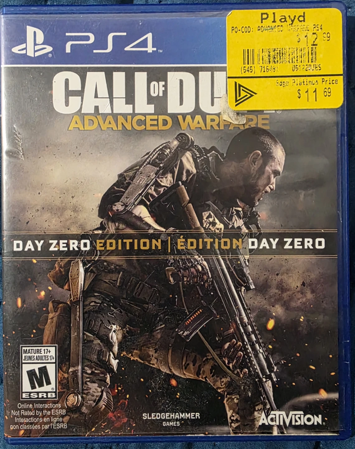 Call Of Duty Advanced Warfare PS4