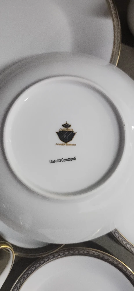 Churfirst Queens Command Bavaria Germany Dinnerware Set - photo 2