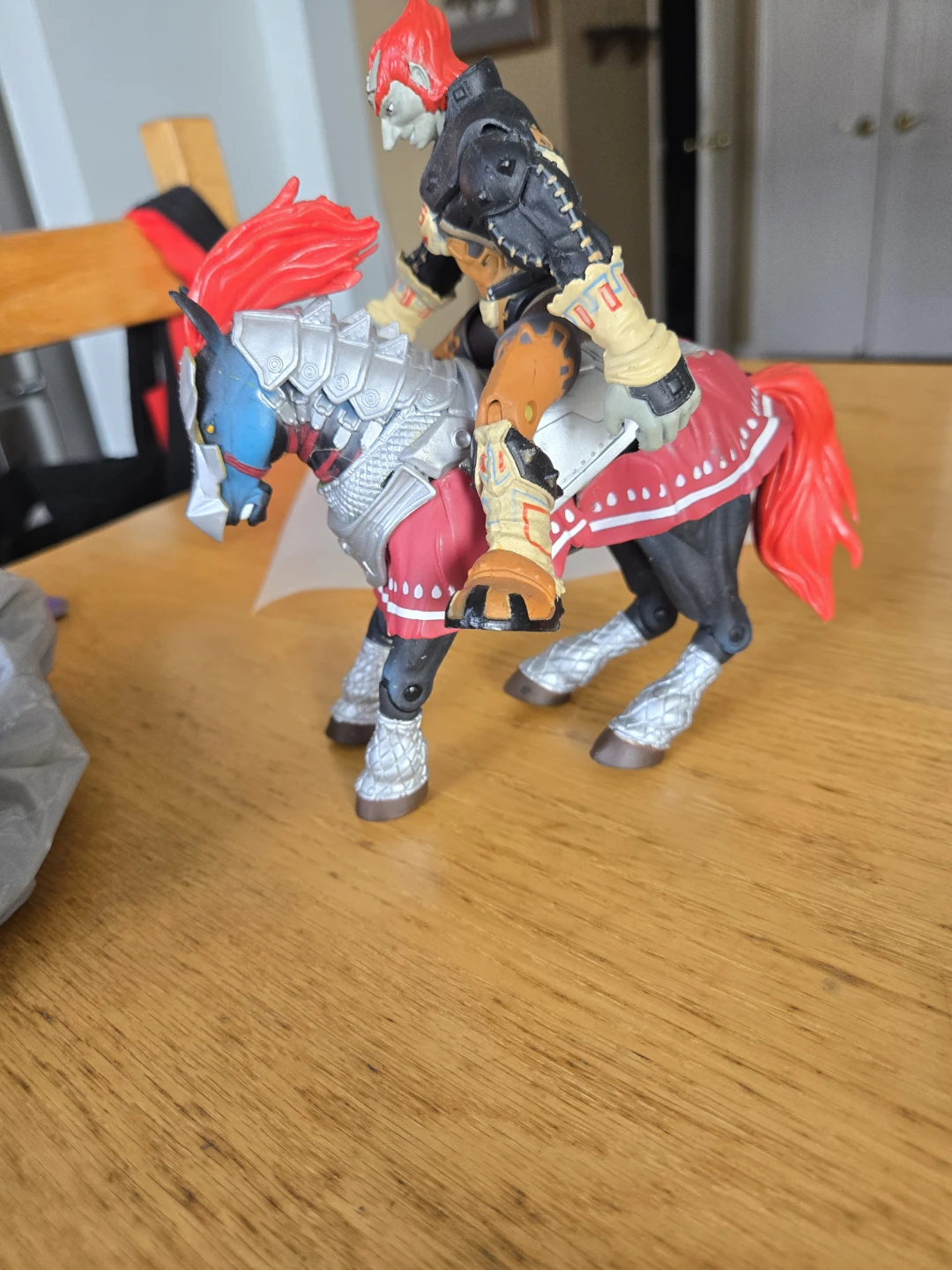 The Legend of Zelda Ganondorf Action Figure with Horse - photo 2