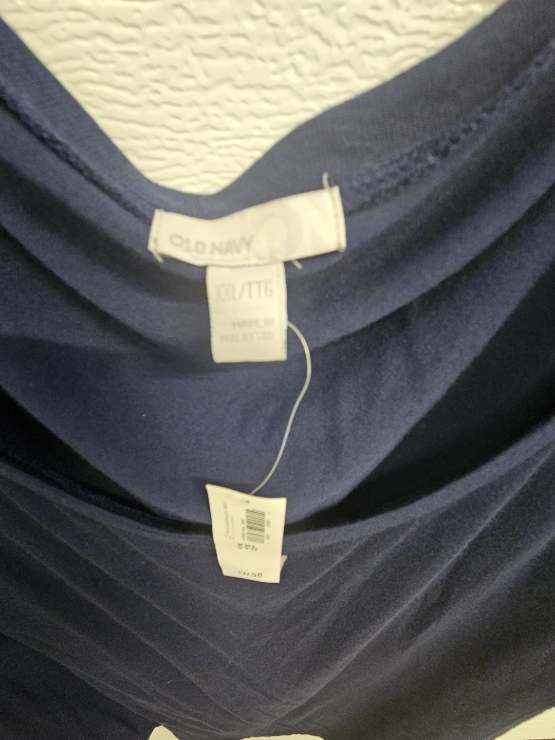 Old Navy Navy Blue Short Sleeve Top Size XXL - photo 2