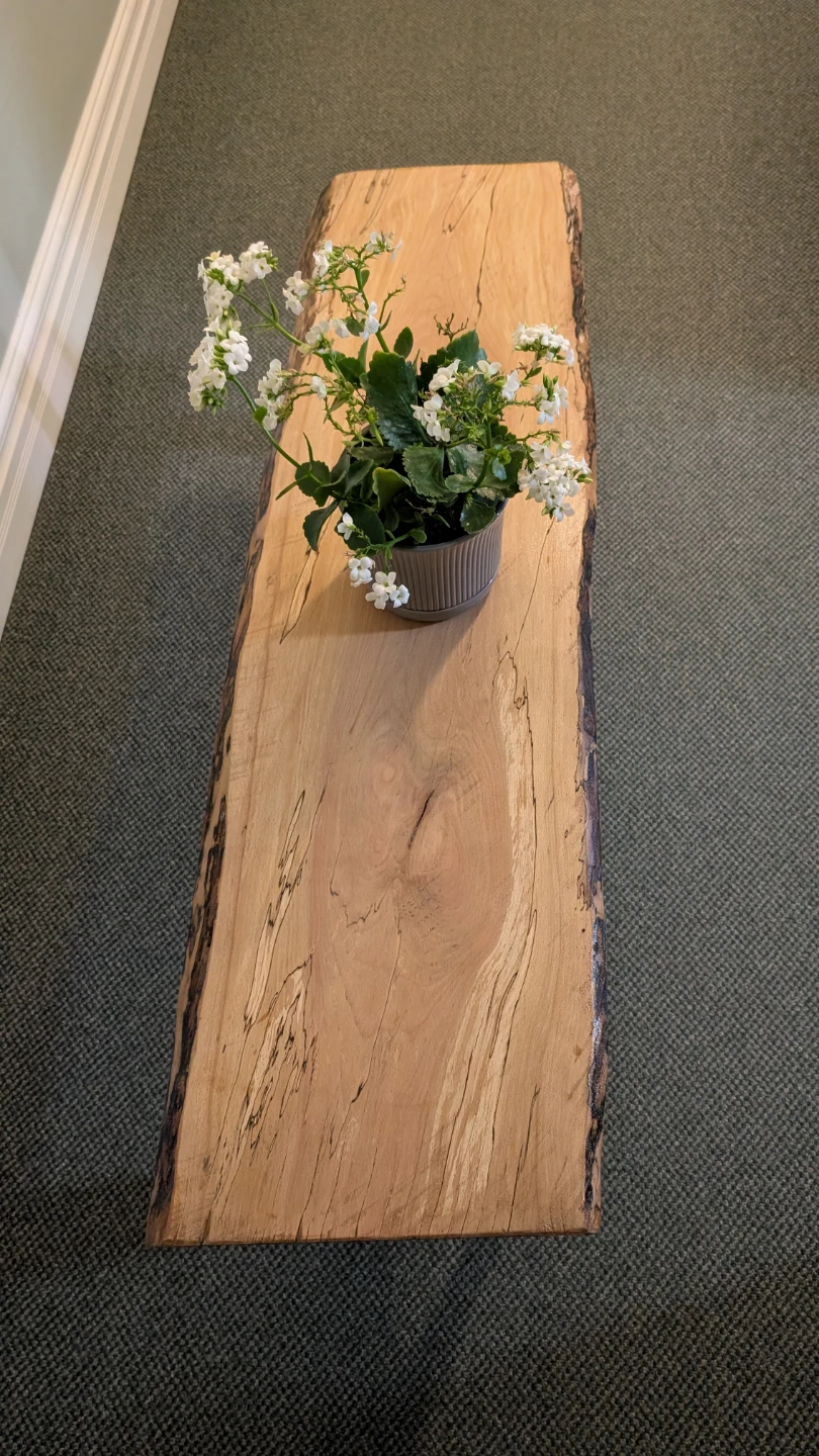 Live Edge Wood Coffee Table - photo 3
