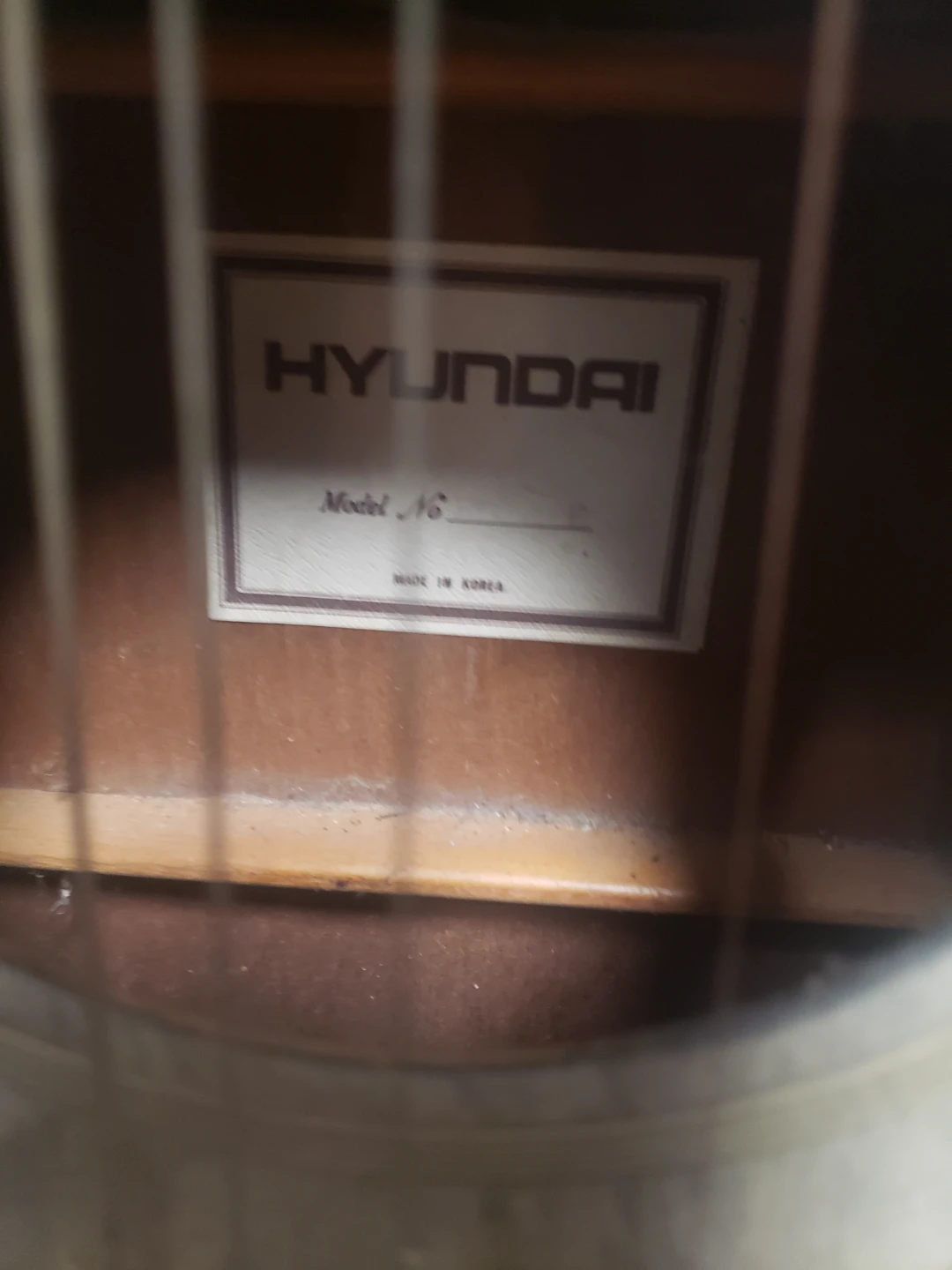 Hyundai Acoustic Guitar - photo 3