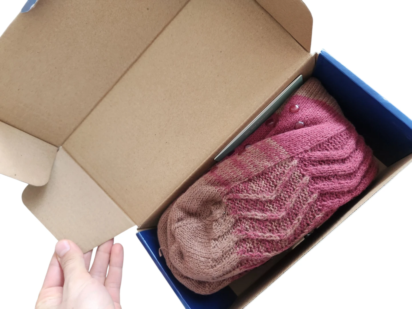 Cozy Knit Socks with Gripper Bottoms