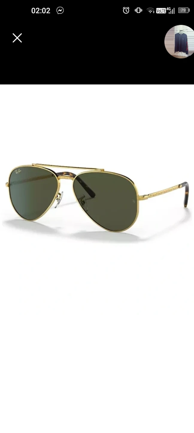 Ray-Ban Aviator Sunglasses - Gold Frame 🥕 - photo 4