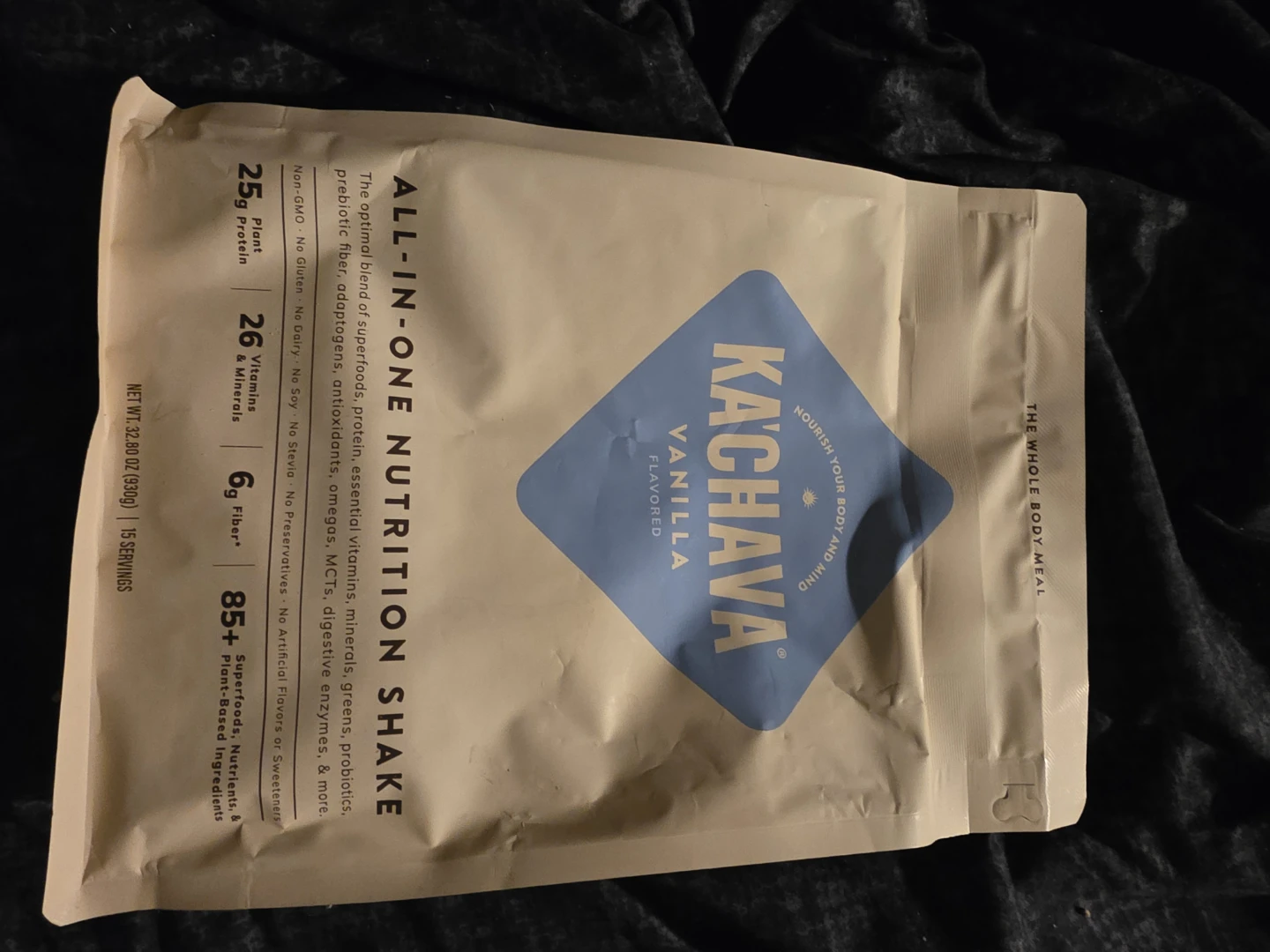 Kachava Vanilla All-In-One Nutrition Shake (32.8 oz)