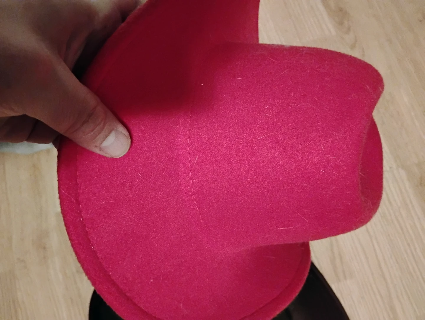 Felt Cowboy Hat - Red 🧡🧡🧡 - photo 3